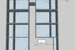 인테리어 건설을 위한 왁싱샵 컨셉 디자인: 편안하고 세련된 공간을 위한 스케치업 도면